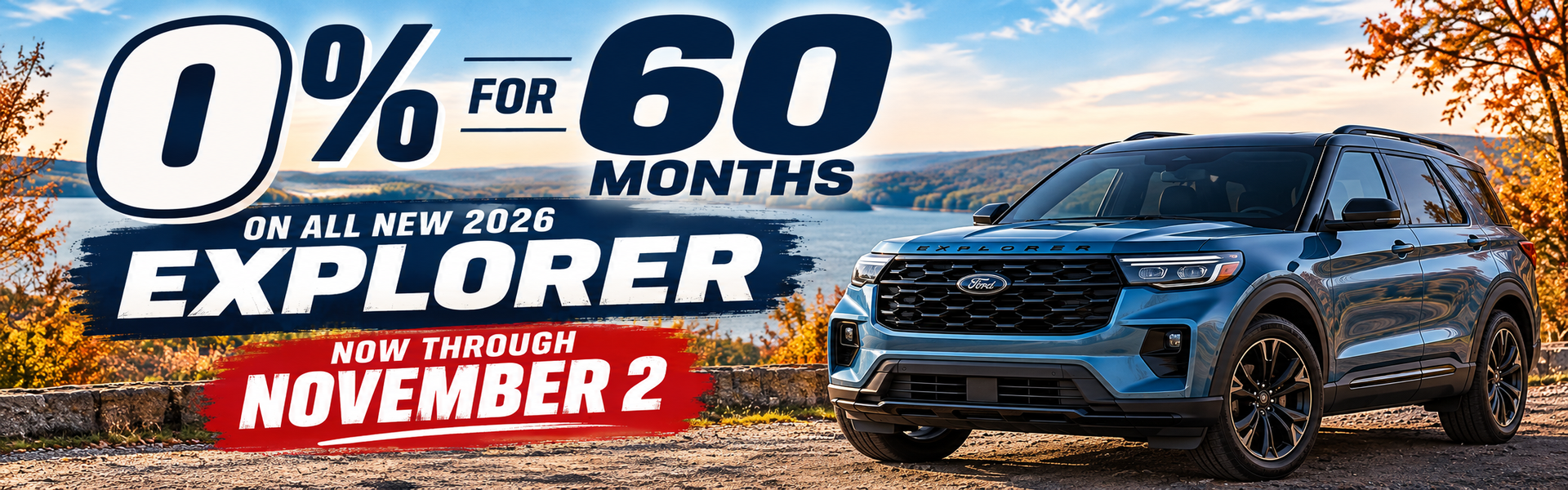 0% APR On New Explorer