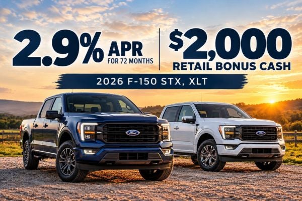 2026 F-150 XLT STX Low APR