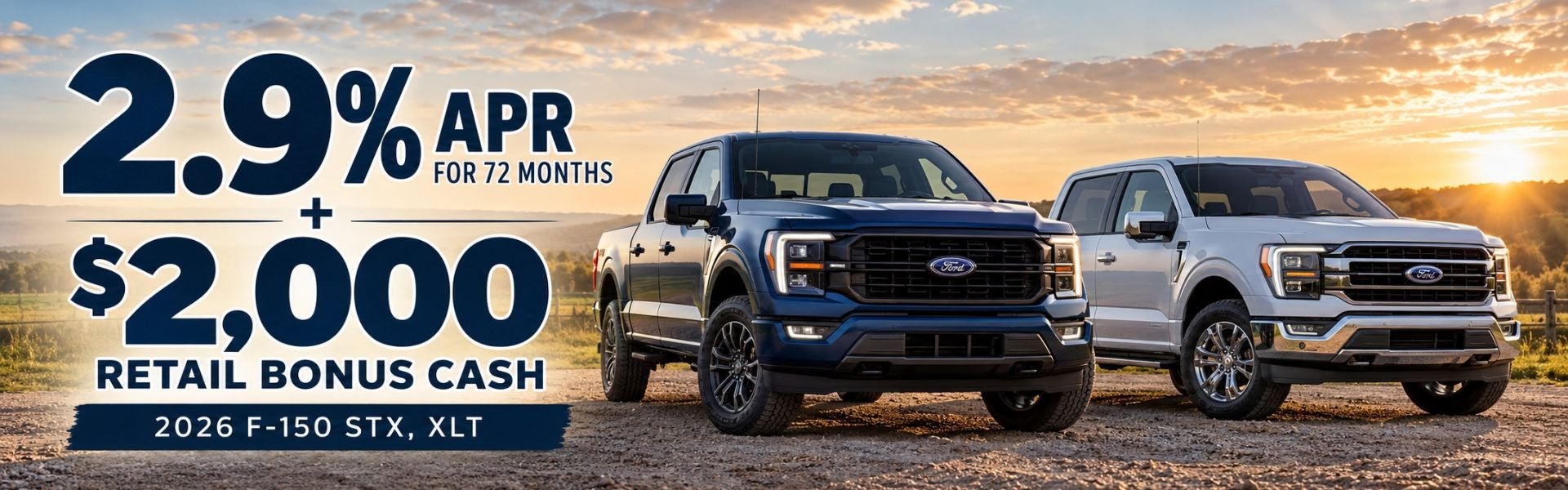 2026 F-150 XLT STX Low APR